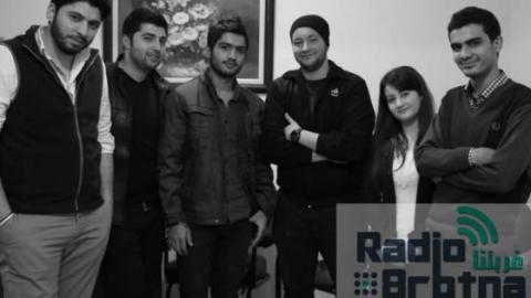 Members of 8rbtna FM. Source: Radio 8rbtna's Facebook page.