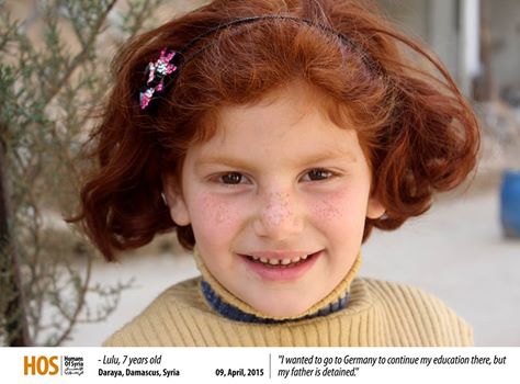 Lulu. Source: Humans of Syria.