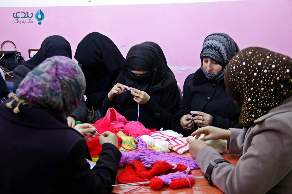 Textile Course/Source: Women Now Center in Ma’arat al-Nouman, Facebook