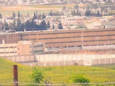 سجن حماه المركزي، المصدر: شبكة شام الإبارية.