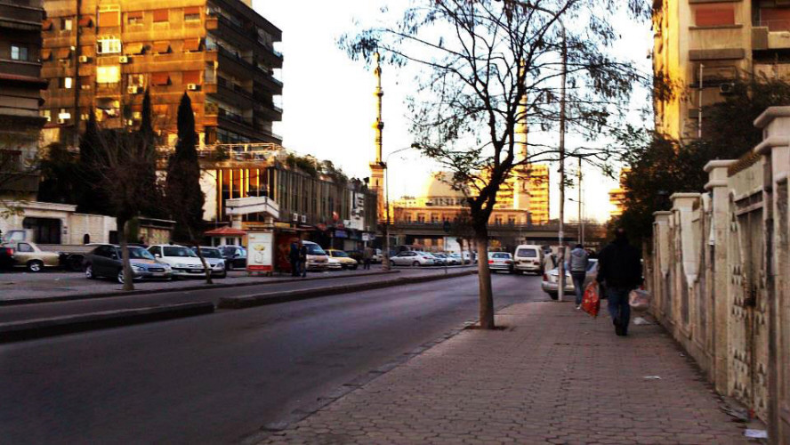 دمشق، جانب من حي الميدان، صورة عامَّة.