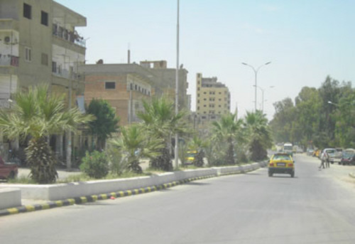 دير الزور، جانب من حي الجورة، صورة عامة.